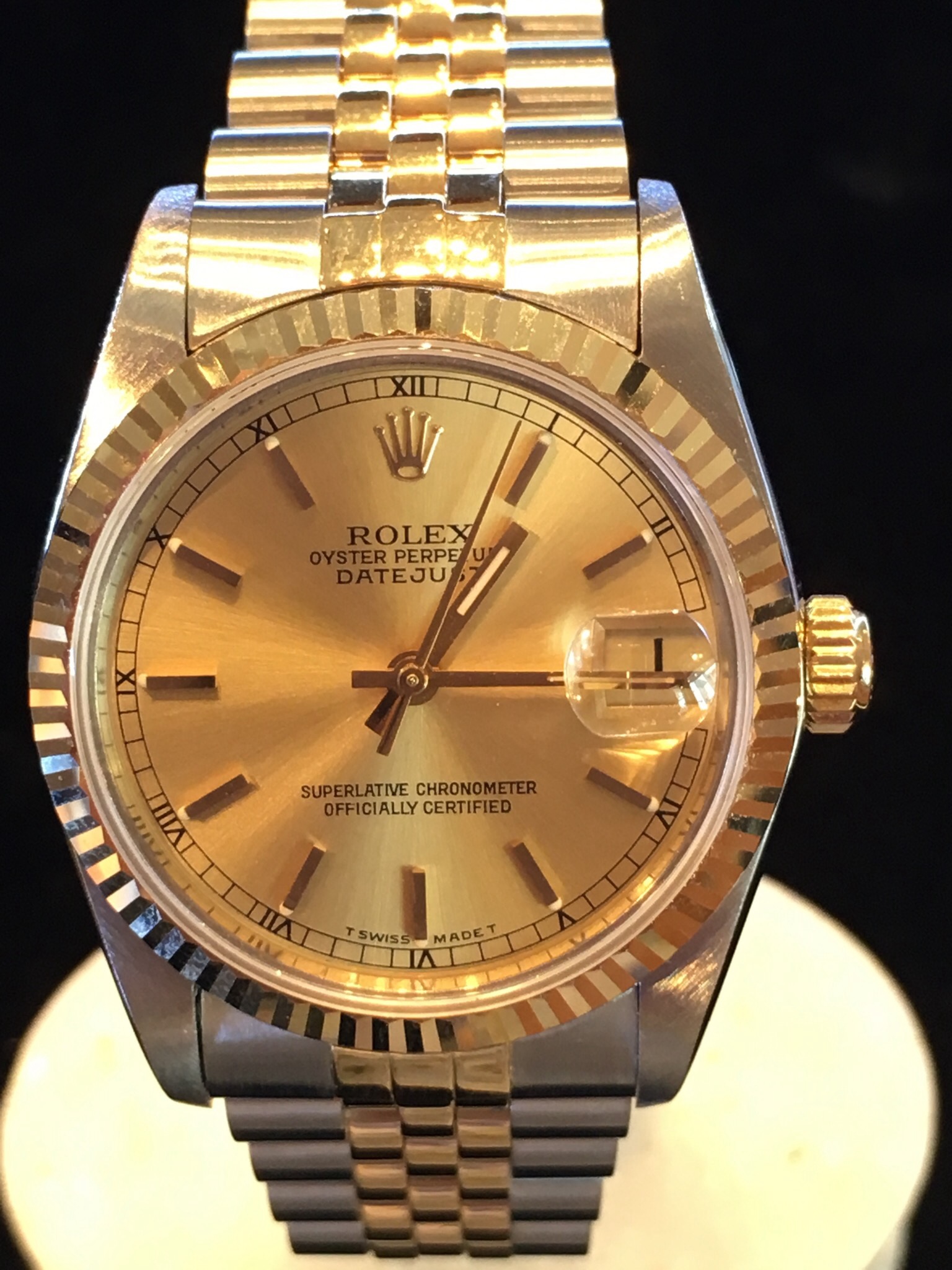 rolex midsize oyster perpetual datejust